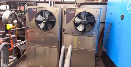 Due cabine a rischio blackout nell’ex ILVA. Temperature estreme, polvere ovunque. Abbiamo progettato il climatizzatore su misura.