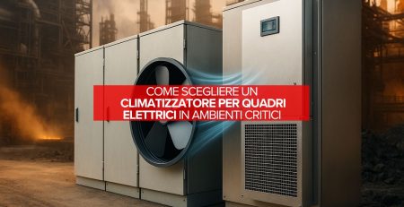 Ecco come evitare guasti, blackout e fermi macchina con la scelta giusta (e garantita) di un climatizzatore per quadri elettrici