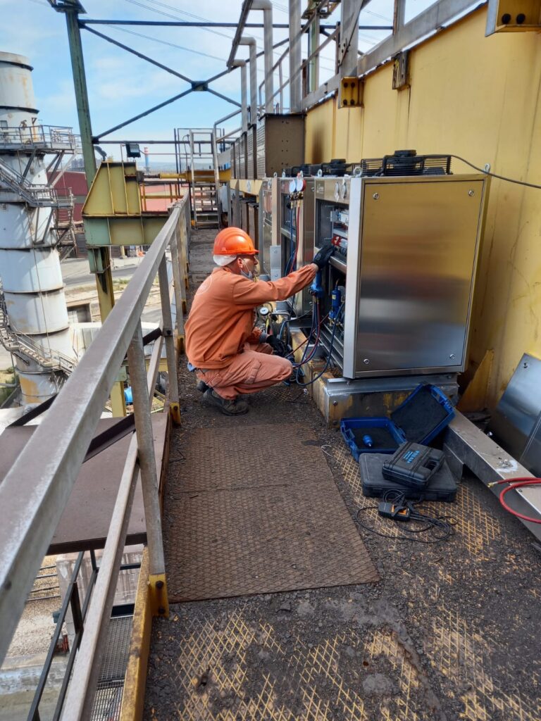 Condizionatore speciale per industria metallurgica